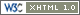 XHTML 1.0 transitional